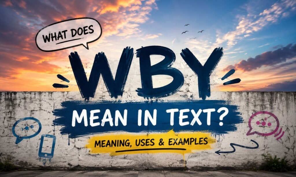 WBY Mean in Text