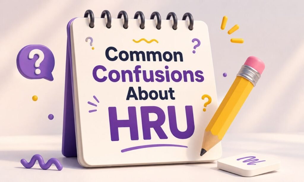 Common Confusions About HRU