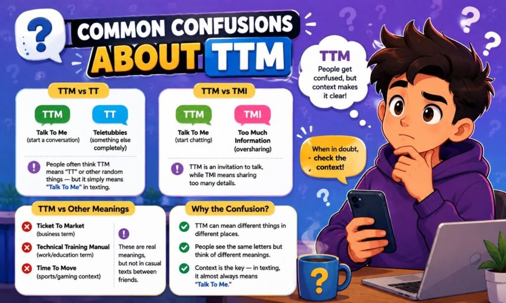 Common Confusions About TTM