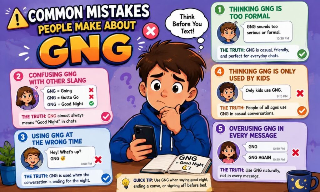 Common Mistakes People Make About GNG