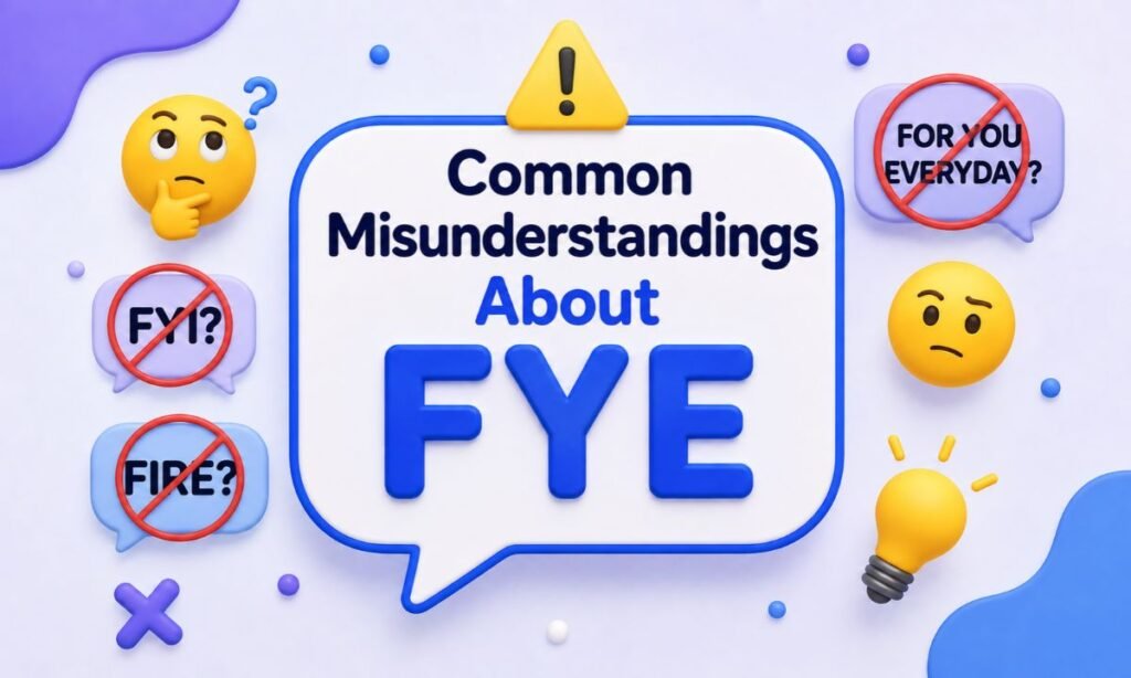 Common Misunderstandings About FYE