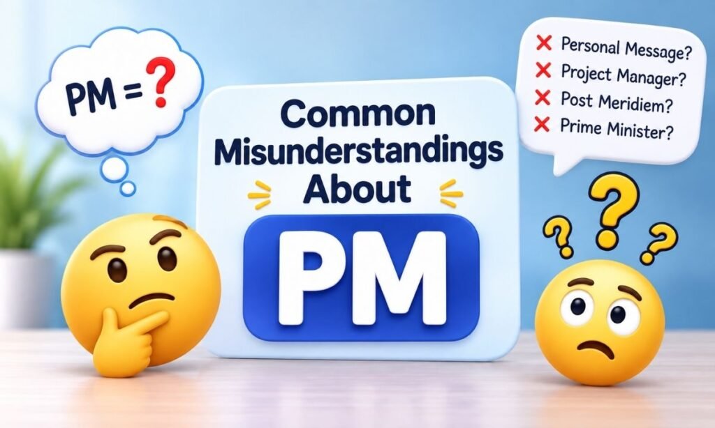 Common Misunderstandings About PM