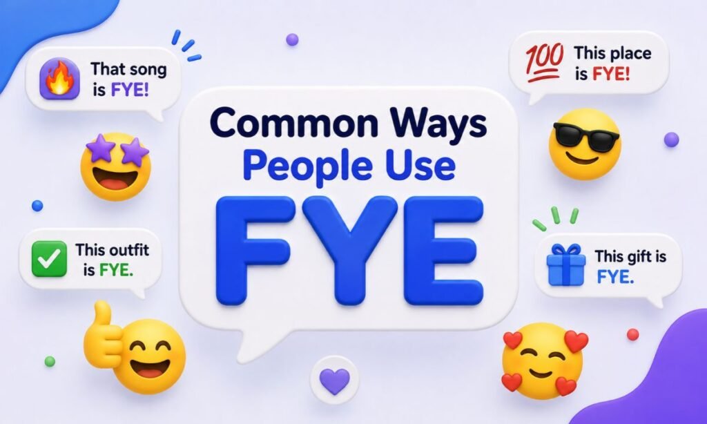 Common Ways People Use FYE