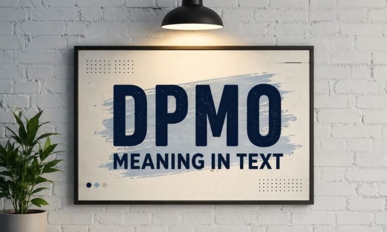DPMO Meaning in Text
