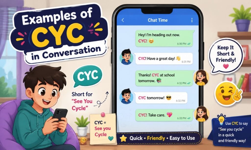 Examples of CYC in Conversation