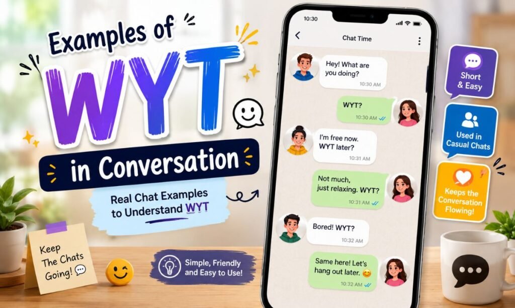 Examples of WYT in Conversation