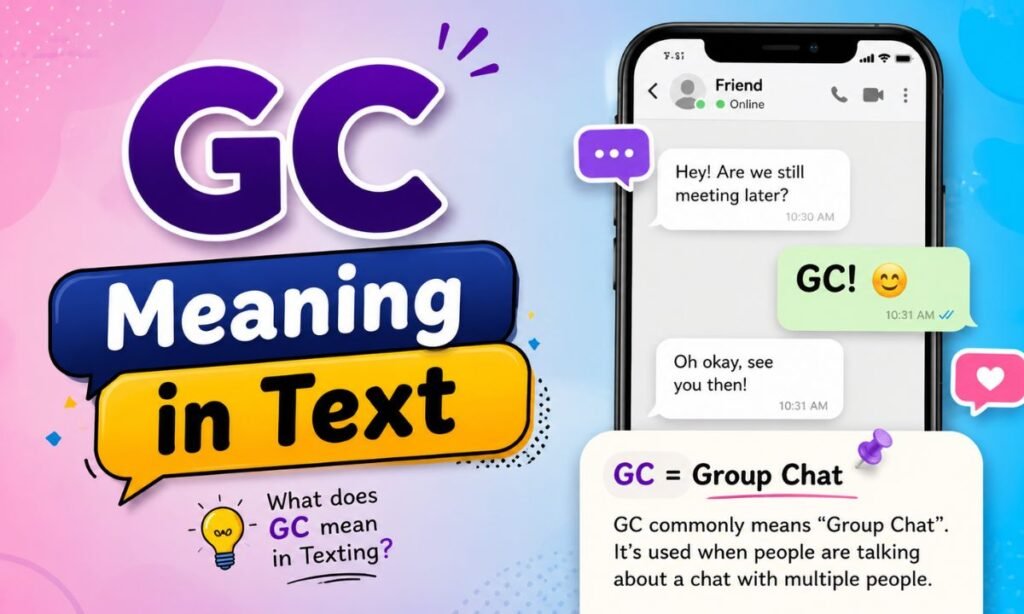 GC Meaning in Text