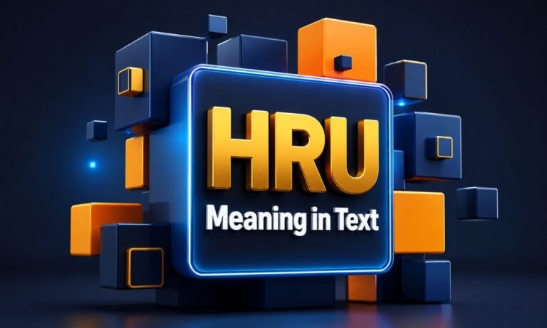 HRU Meaning in Text