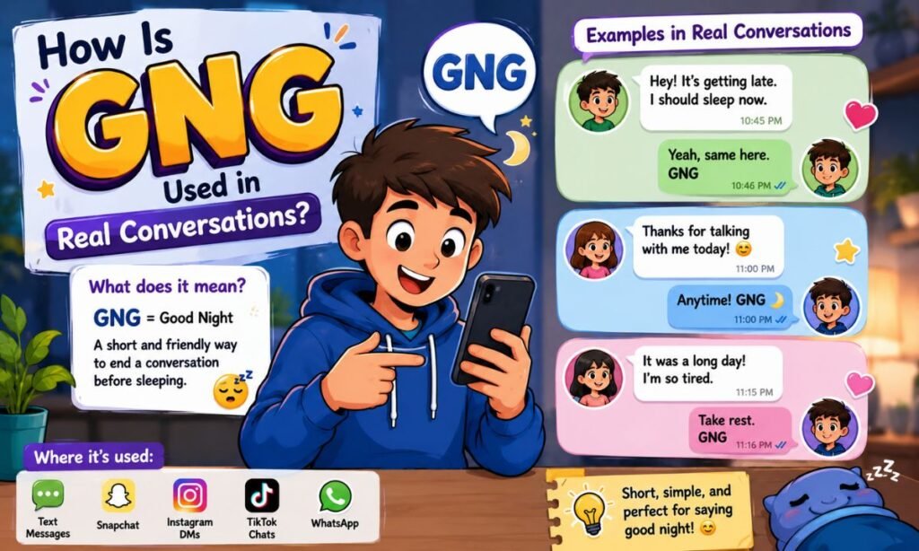 How Is GNG Used in Real Conversations