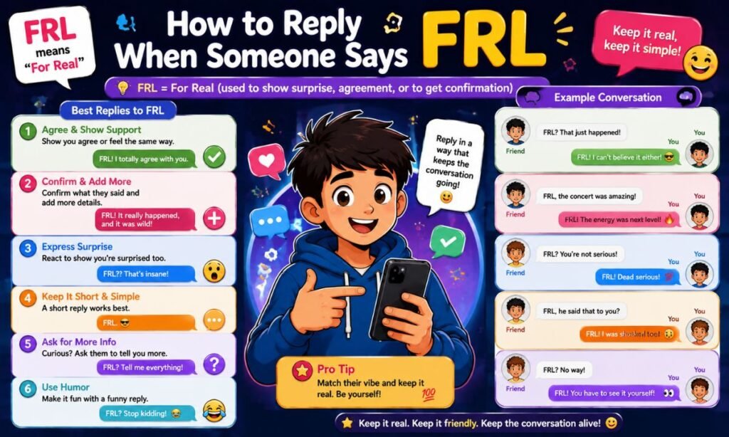How to Reply When Someone Says FRL