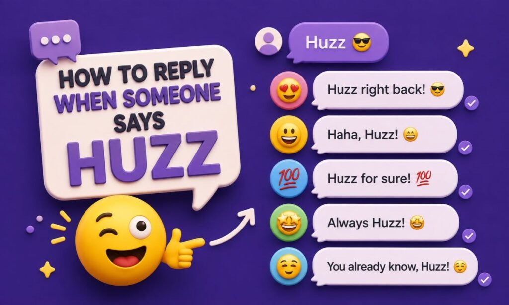 How to Reply When Someone Says Huzz