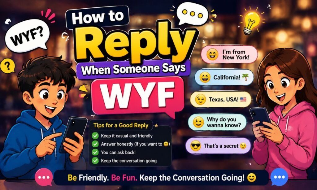 How to Reply When Someone Says WYF