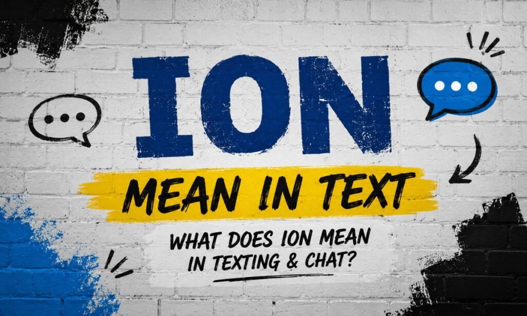 ION Mean in Text