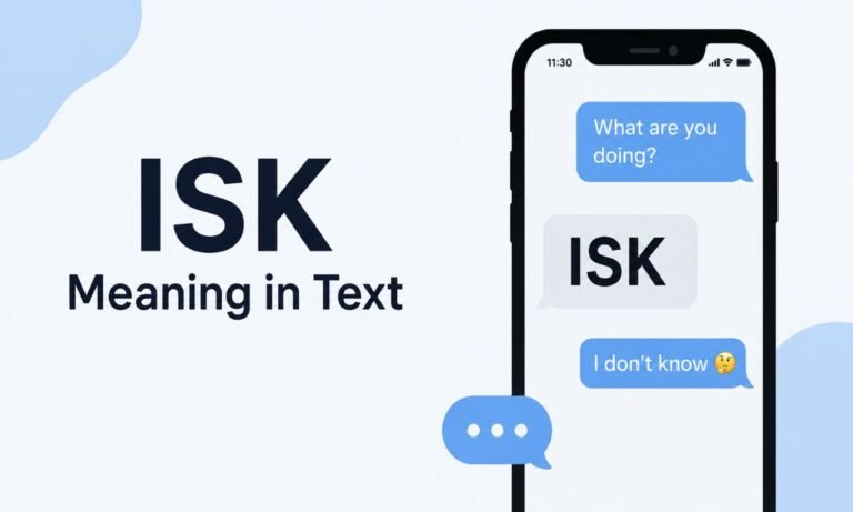 ISK Meaning in Text