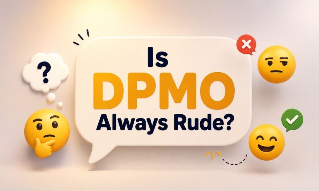 Is DPMO Always Rude