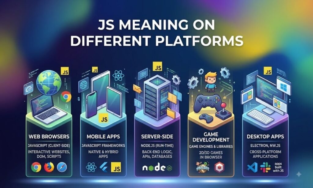 JS Meaning on Different Platforms