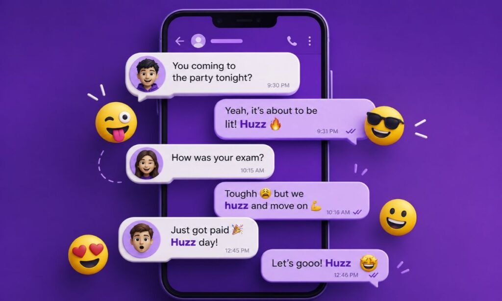 Real Chat Examples Using Huzz