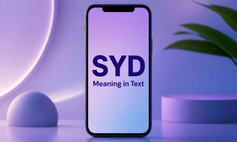SYD Meaning in Text