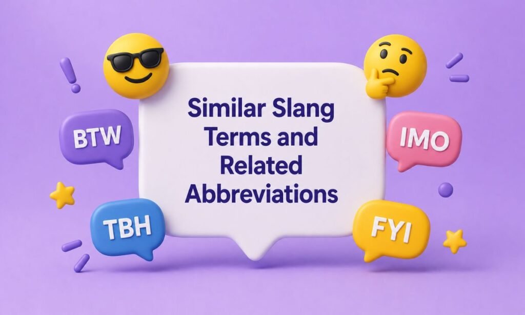 Similar Slang Terms and Related Abbreviations (2)