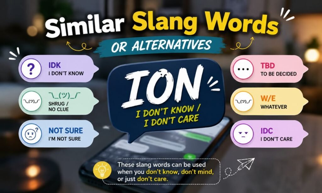 Similar Slang Words or Alternatives