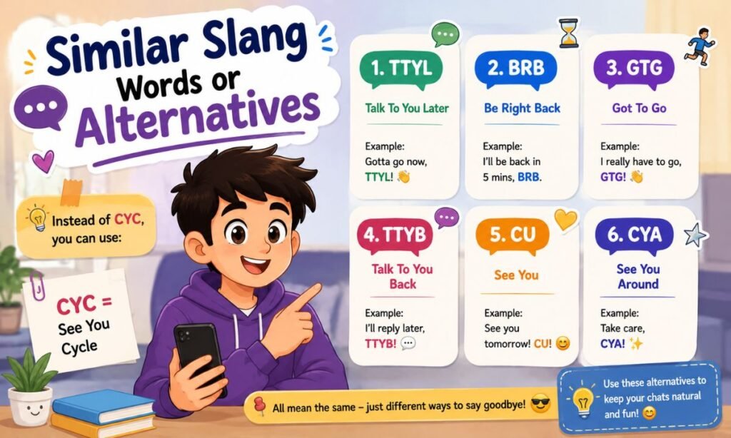 Similar Slang Words or Alternatives.