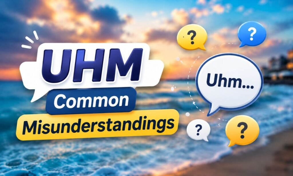 UHM Common Misunderstandings