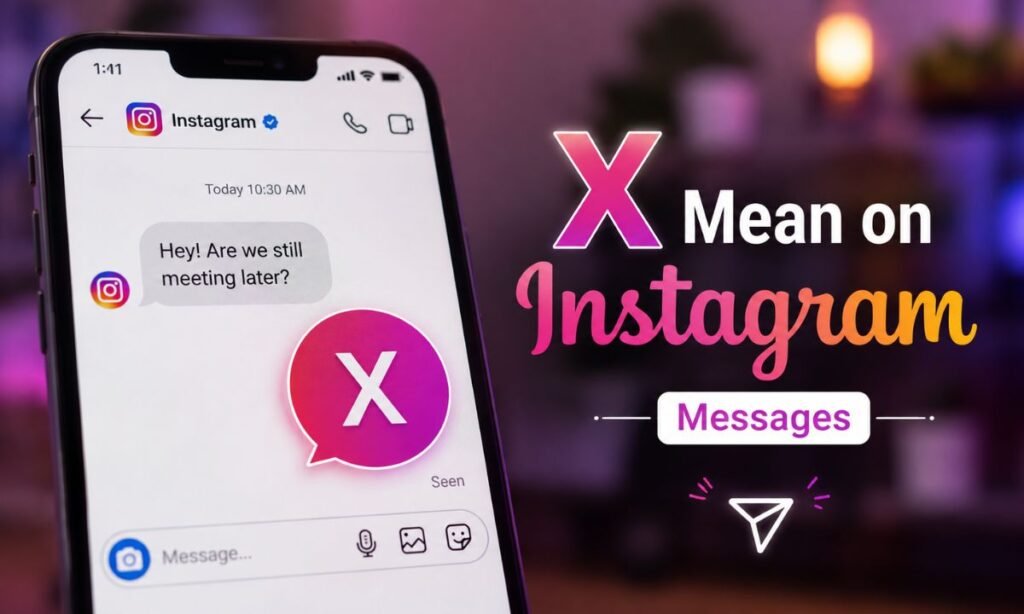 What Does The X Mean on Instagram Messages