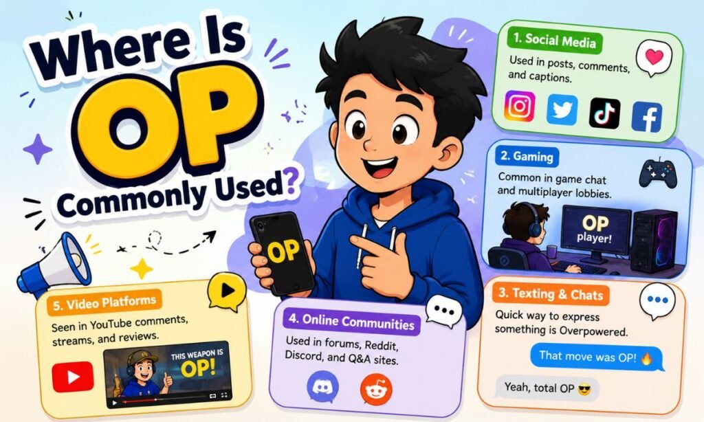 Where Is OP Commonly Used