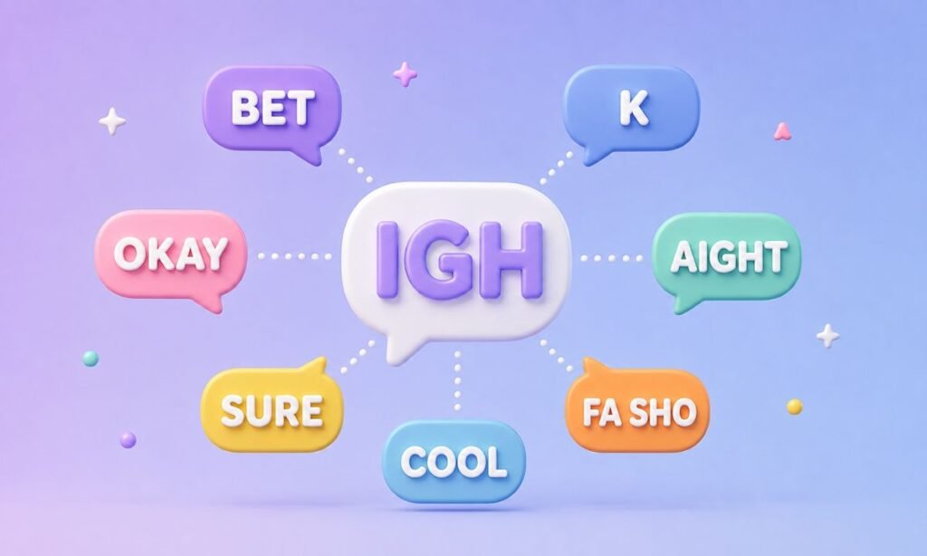 similar Slang Words and Alternatives to Igh