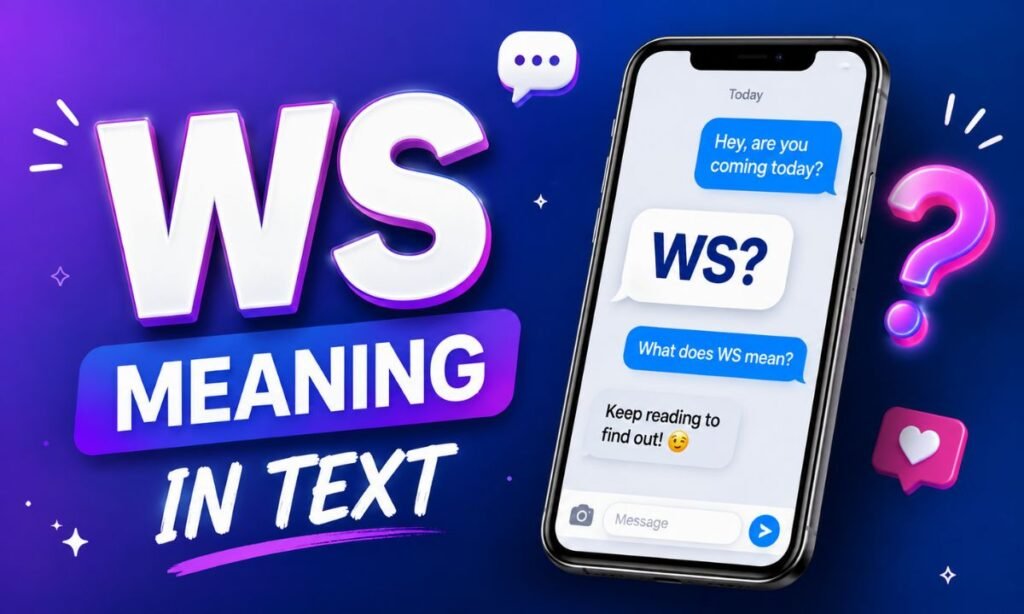 ws meaning in text