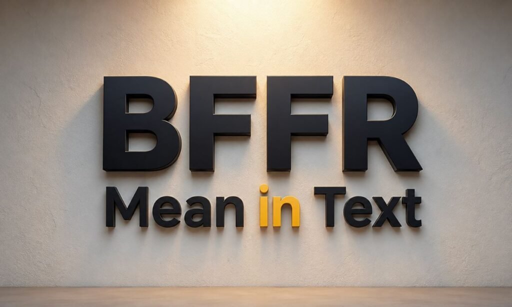 BFFR Mean in Text