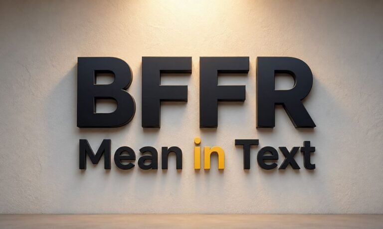 BFFR Mean in Text