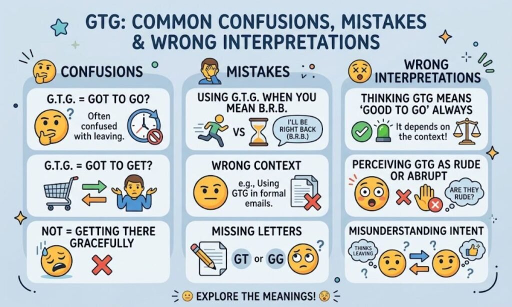 Common Confusions, Mistakes & Wrong Interpretations