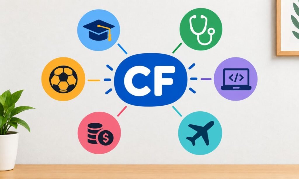 Different Meanings of CF in Other Fields
