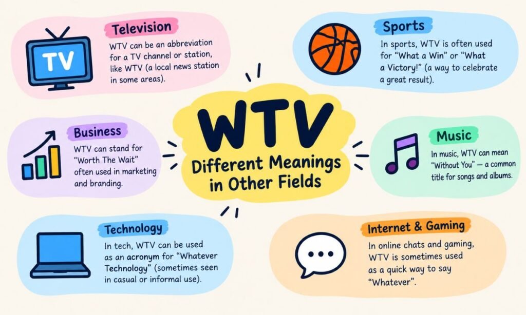 Different Meanings of WTV in Other Fields