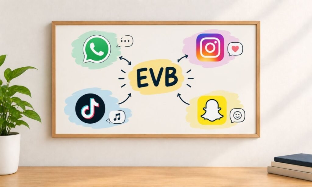 EVB Meaning Across WhatsApp, Instagram, TikTok & Snapchat