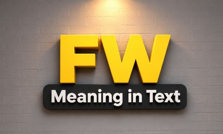 FW Meaning in Text