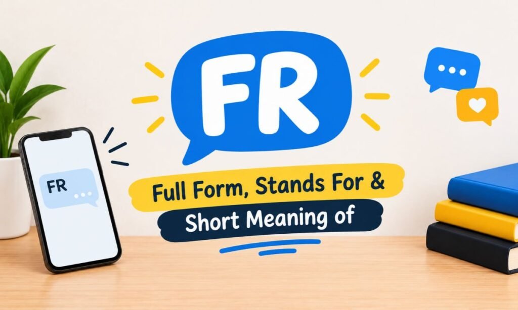 Full Form, Stands For & Short Meaning of FR