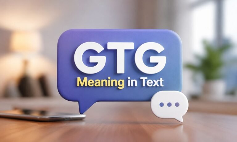 GTG Meaning in Text