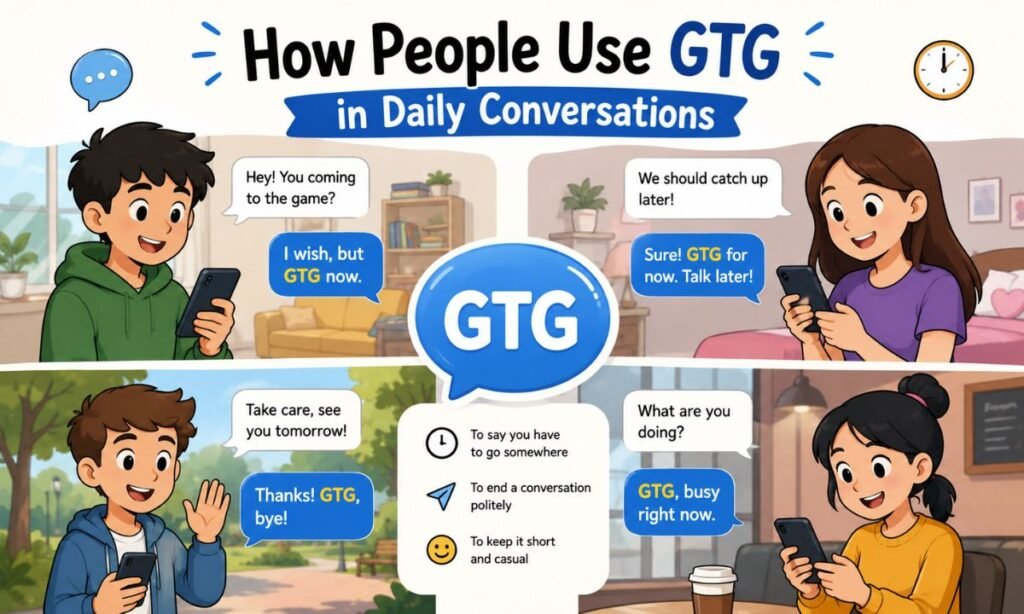 How People Use GTG in Daily Conversations