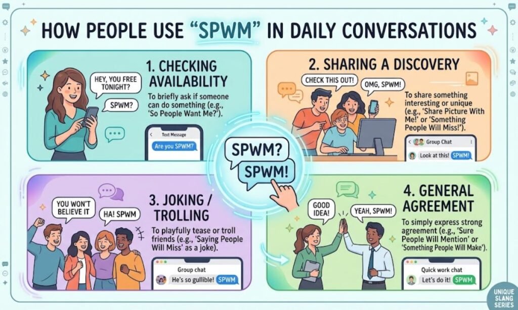 How People Use SPWM in Daily Conversations