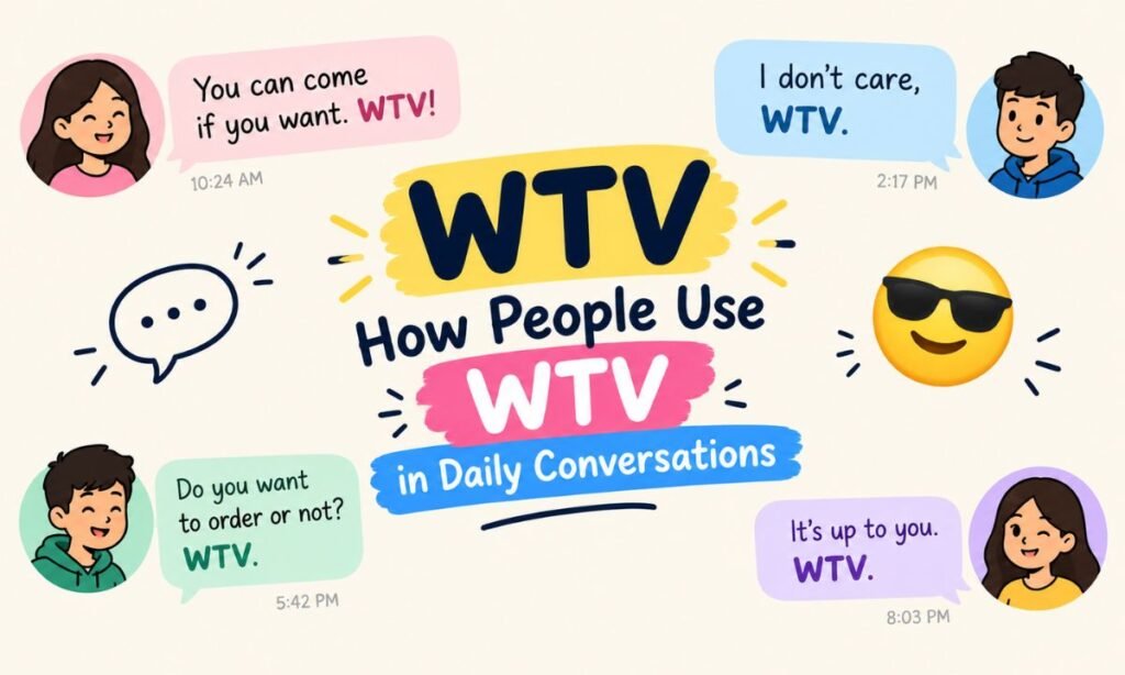 How People Use WTV in Daily Conversations