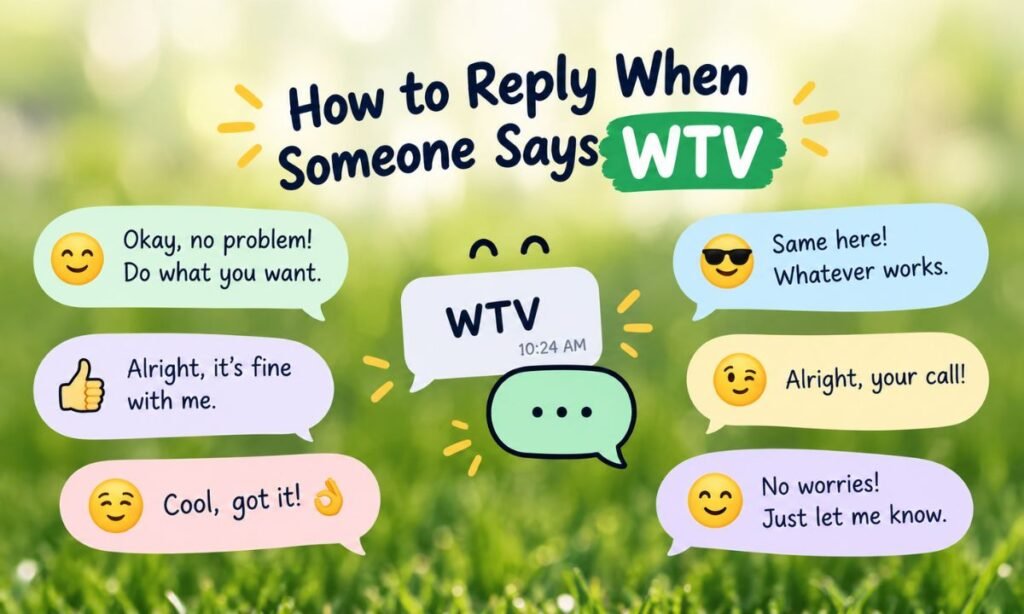 How to Reply When Someone Says WTV