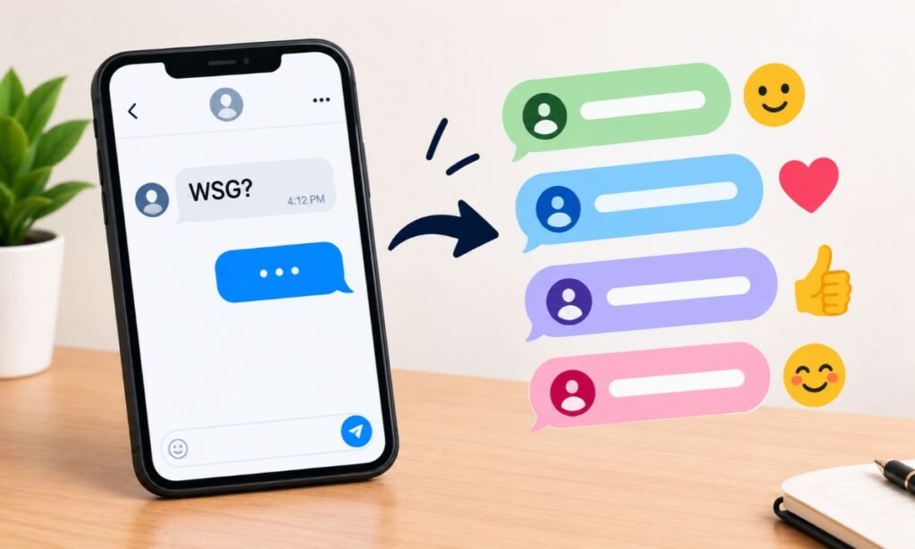 How to Respond When Someone Says WSG