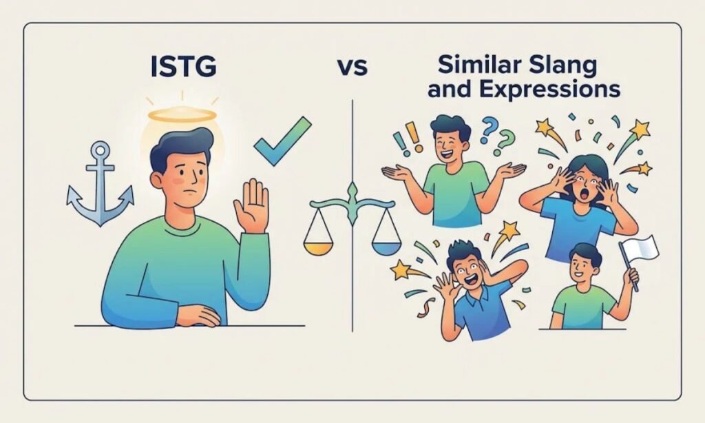 ISTG vs. Similar Slang and Expressions
