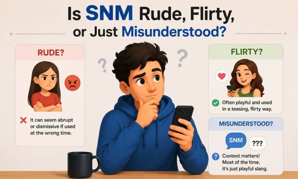Is SNM Rude, Flirty, or Just Misunderstood