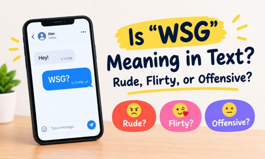Is WSG Rude, Flirty, or Offensive