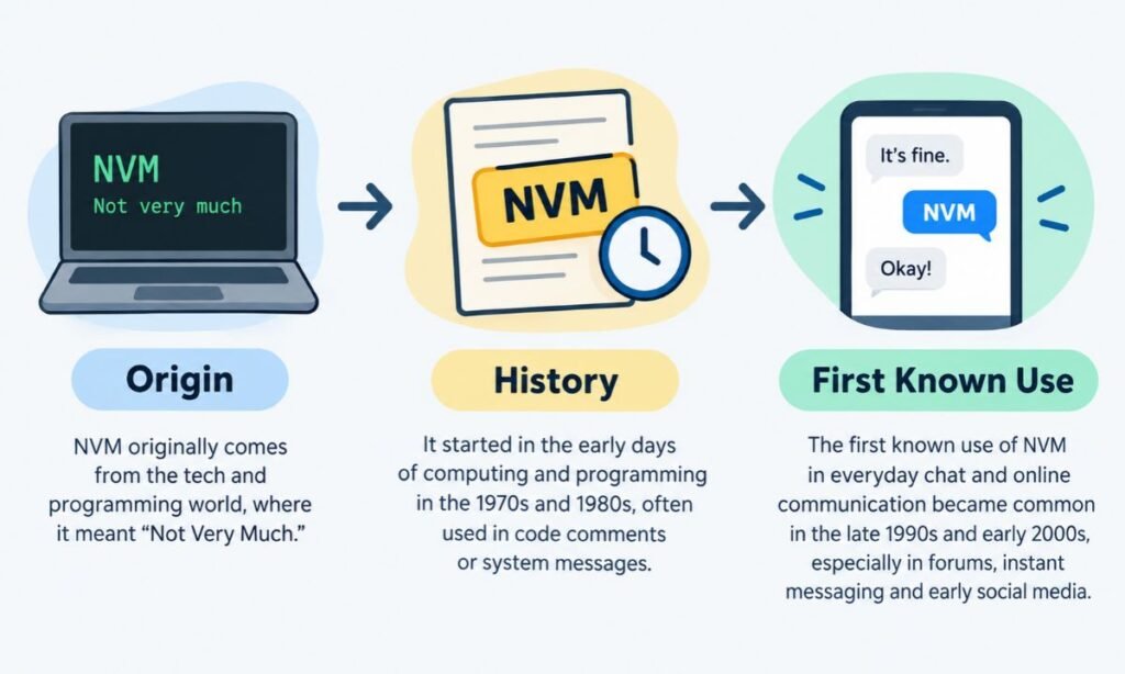 Origin, History & First Known Use of NVM
