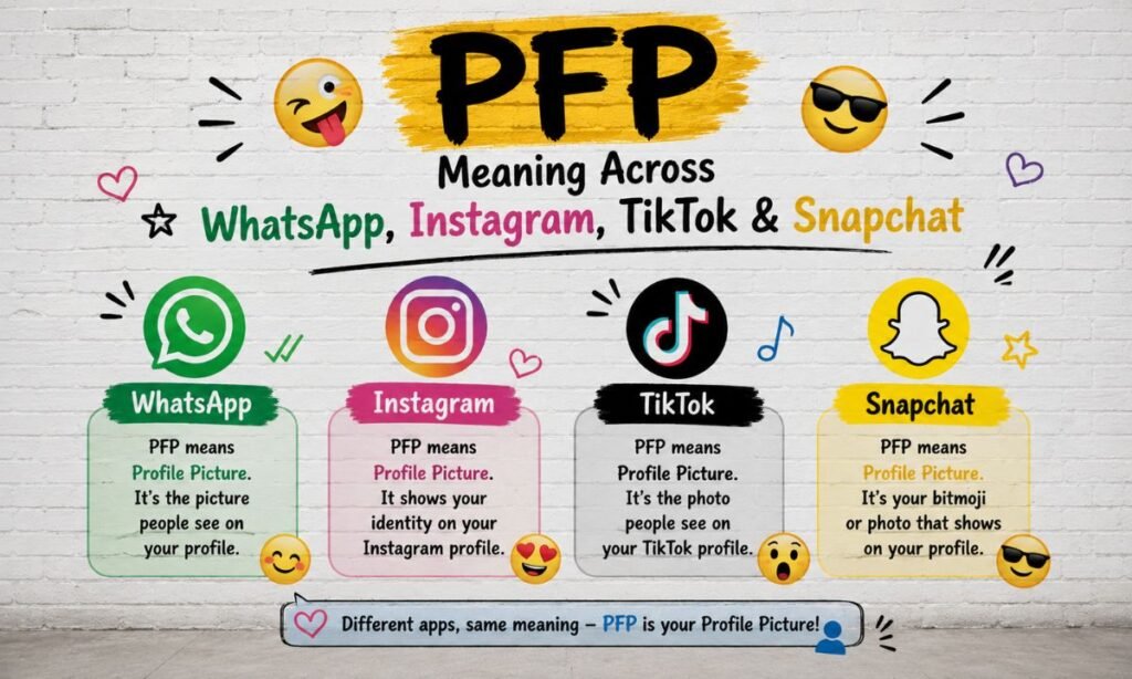 PFP Meaning Across WhatsApp, Instagram, TikTok & Snapchat