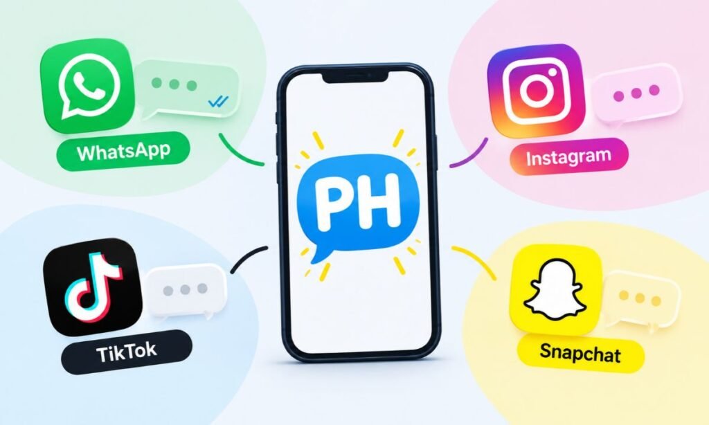 PH Meaning Across WhatsApp, Instagram, TikTok & Snapchat